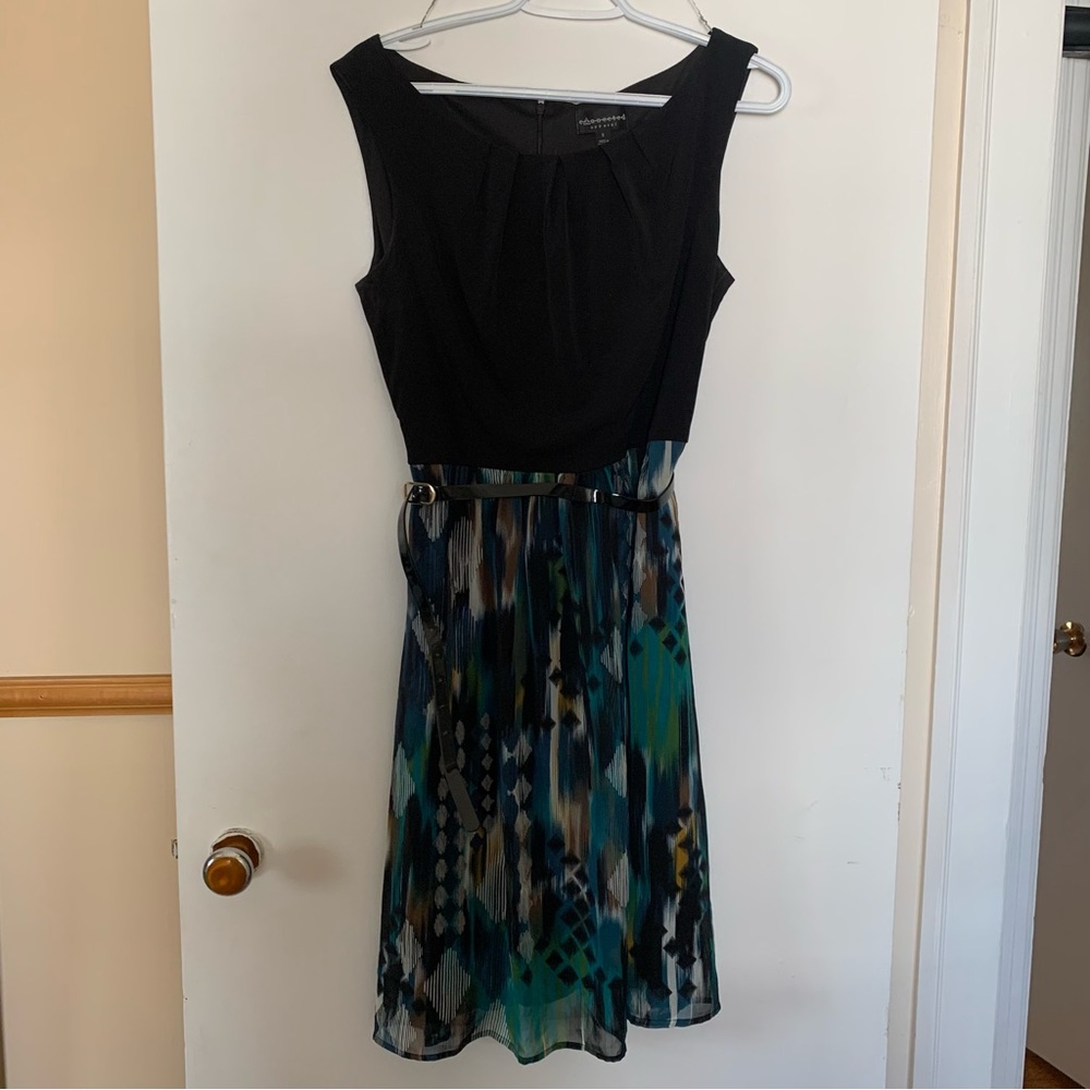High neck summer dress